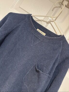 EDDIE BAUER 100% Cotton Men’s Navy Sweater